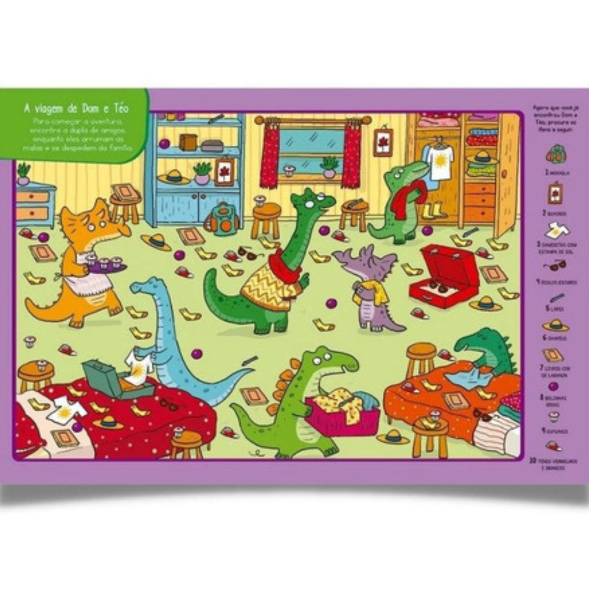 Livro Infantil Dinossauros - Procurar E Encontrar - Ciranda Cultural Livro Infantil Dinossauros - Procurar E Encontrar - Ciranda Cultural